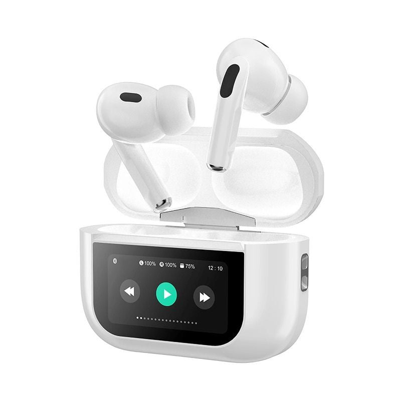 A9 Pro Touch Screen ANC Earbuds