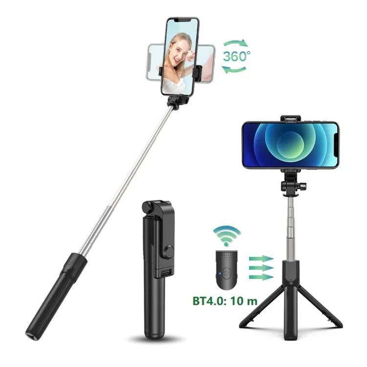 3IN1 WIRELESS SELFIE STICK & TRIPOD STAND FOR CONTENT