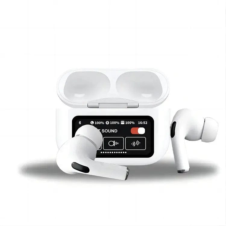 A9 Pro Touch Screen ANC Earbuds