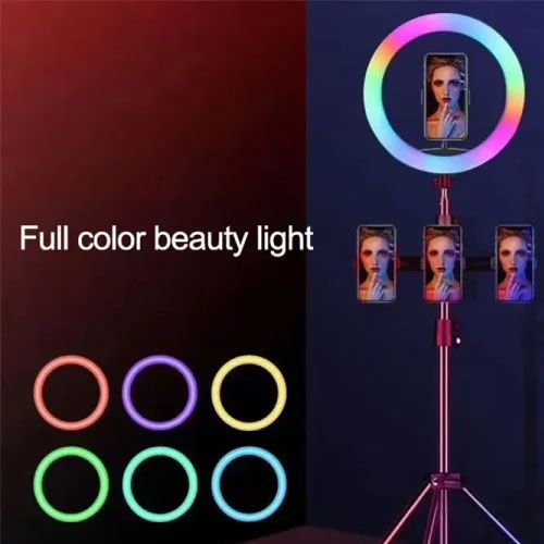 RGB RING LIGHT 26 CM CONTENT CREATION