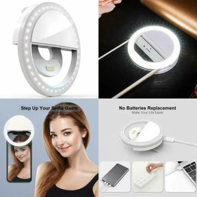 MINI SELFIE RING LIGHT FOR CONTENT