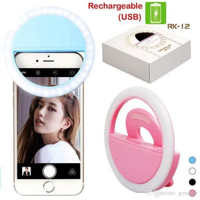 MINI SELFIE RING LIGHT FOR CONTENT