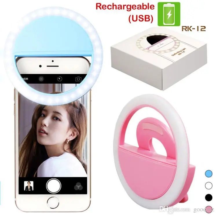 MINI SELFIE RING LIGHT FOR CONTENT