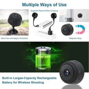 MINI WIRELESS WIFI CAMERA FOR SECURITY & VIDEO